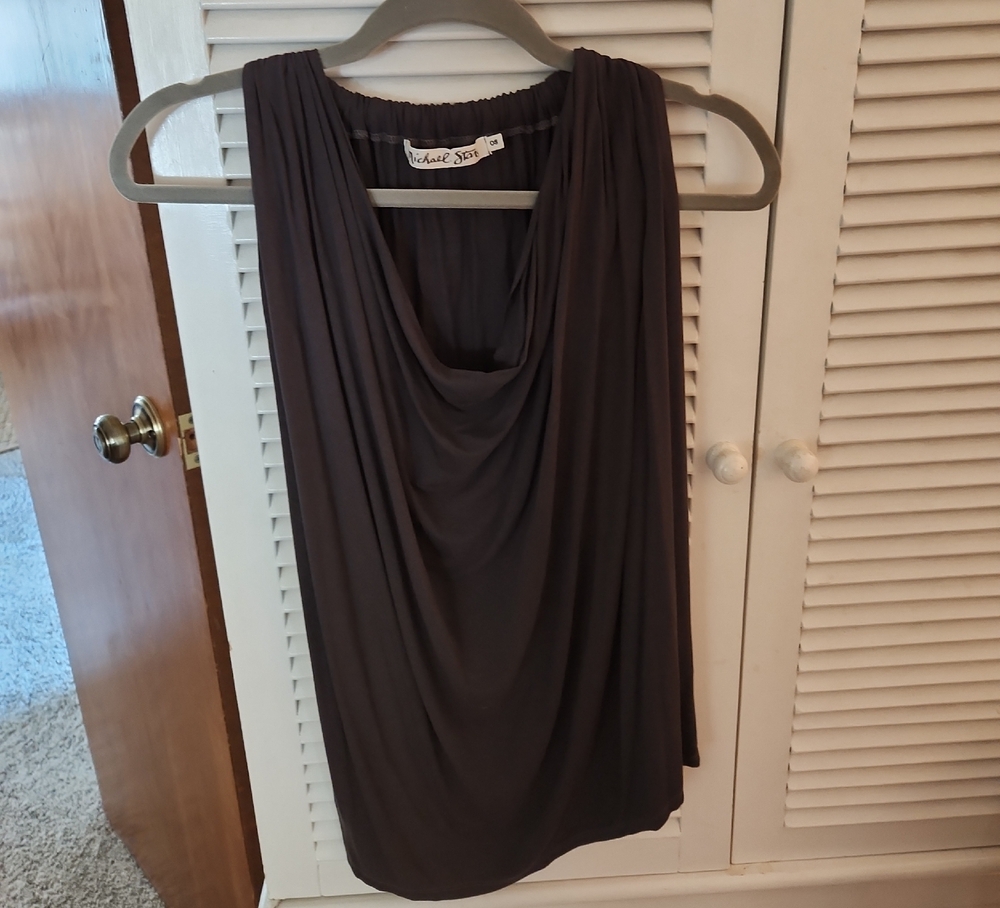 Michael Stars Sleeveless Top in Deep Brown